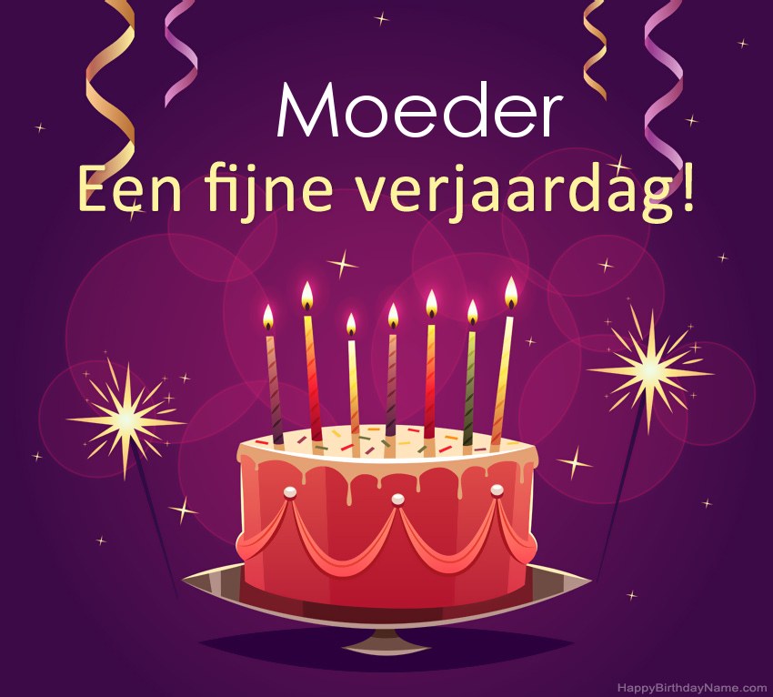 Grappige groeten voor Happy Birthday Moeder-foto's