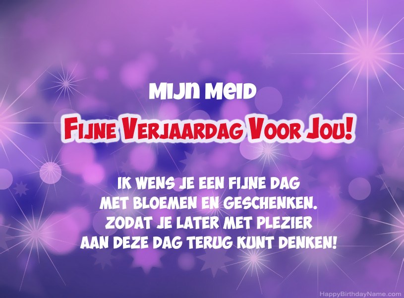 Mooie foto's voor Happy Birthday Mijn Meid