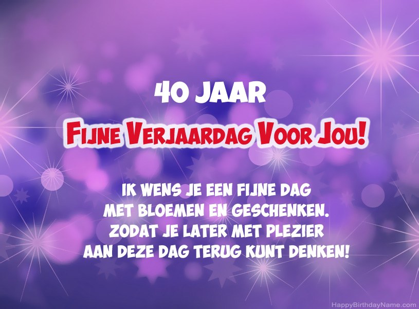 Mooie foto's voor Happy Birthday 40 jaar oude man Mooie foto's voor Happy Birthday 40 jaar oude man