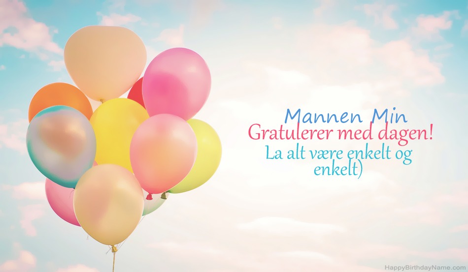 Happy Birthday Mannen Min-bilder