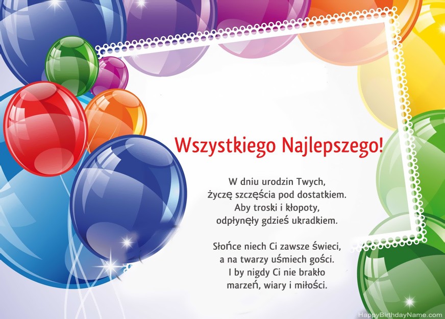 Wszystkiego najlepszego!