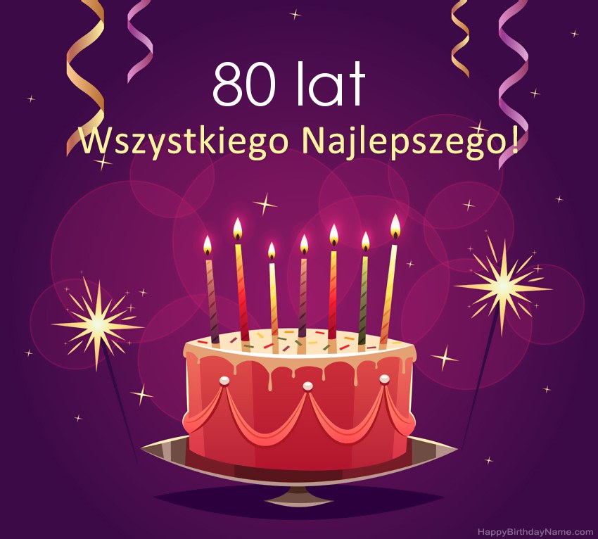 Śmieszne pozdrowienia dla zdjęć Happy 80-letni mężczyzna