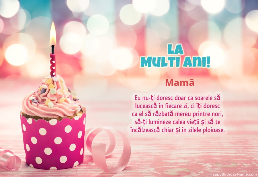 Descărcați gratuit cardul Happy Birthday Mamă