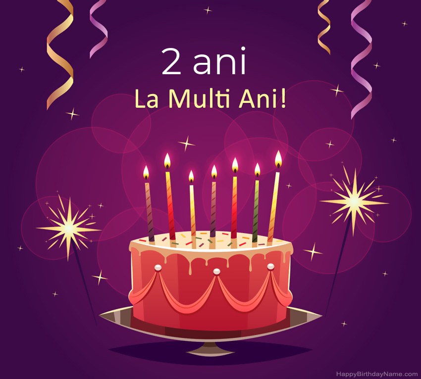 Felicitari haioase pentru pozele la multi ani Baiat de 2 ani