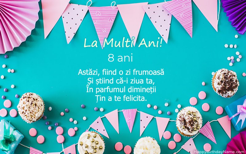 La multi ani Baiat de 8 ani, imagini frumoase