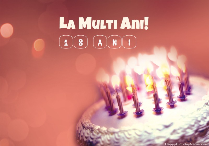 Poze la mulți ani Tipul de 18 ani
