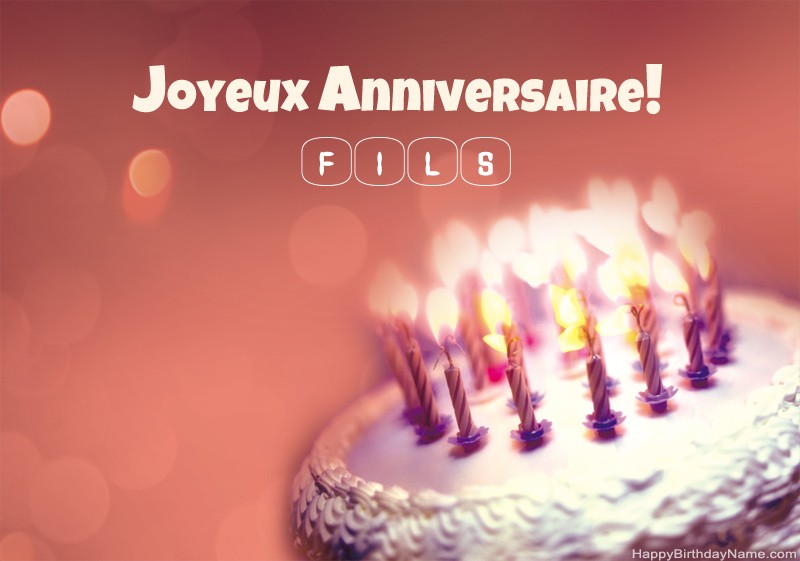 Joyeux anniversaire Fils photos