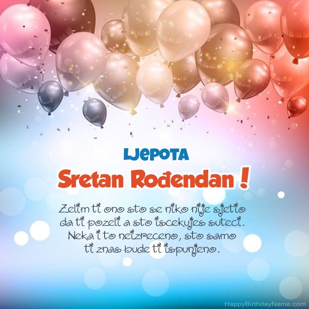 Ljepota pjesme na rođendan