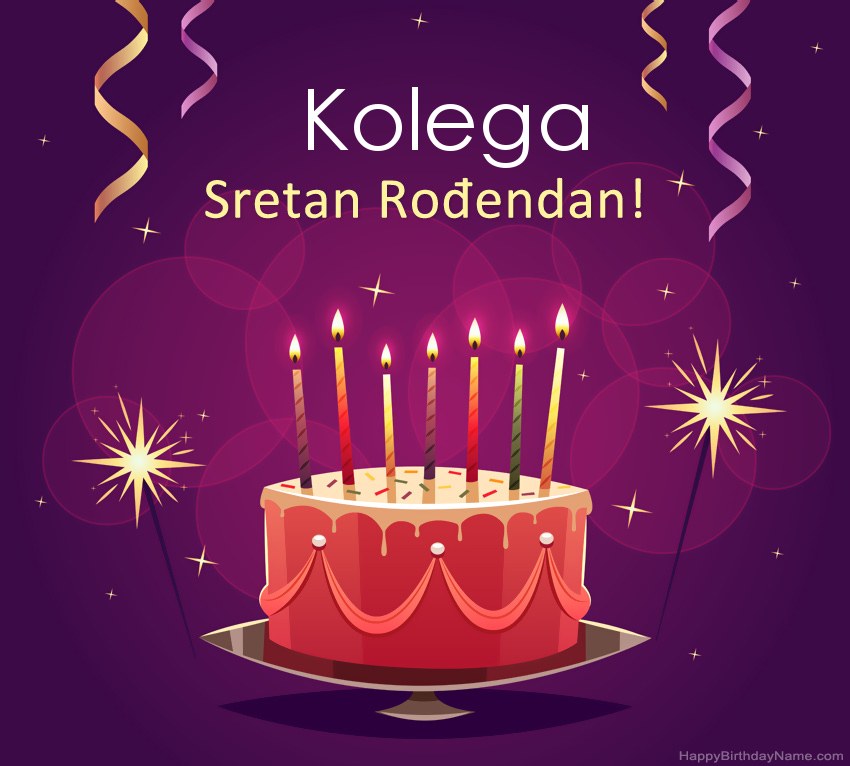 Smiješni pozdravi za slike rođendana Kolega