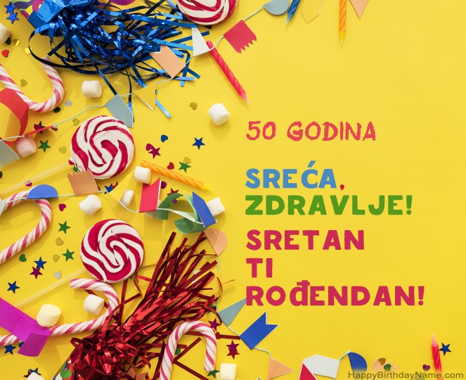 50 godina star čovjek slike rođendana