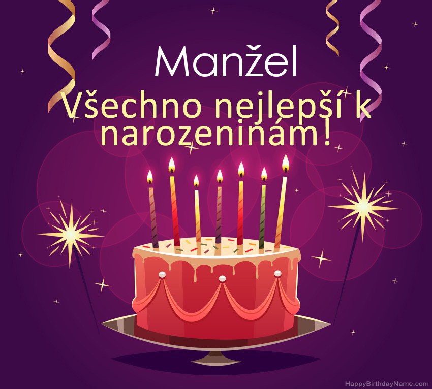 Legrační pozdravy pro všechno nejlepší k narozeninám Manžel obrázky