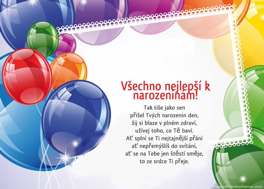 Všechno nejlepší k narozeninám!