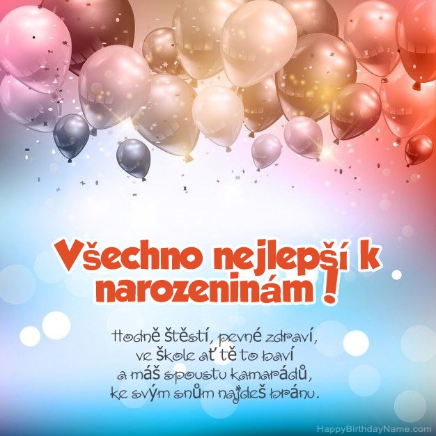 Básně k narozeninám