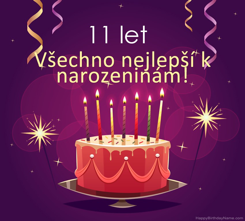 Legrační pozdravy pro všechno nejlepší k narozeninám 11 letý chlapec obrázky