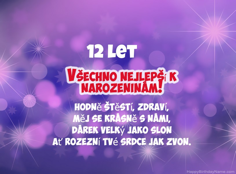 Krásné fotografie pro všechno nejlepší k narozeninám 12letý chlapec