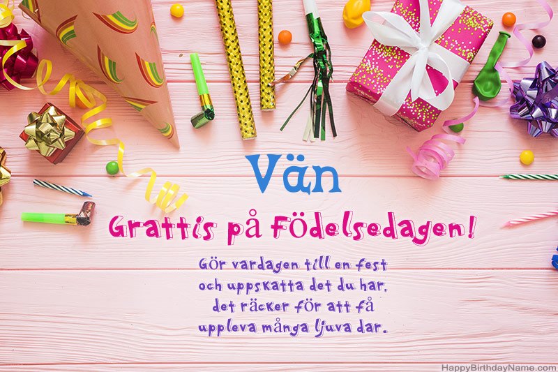 Ladda ner gratulationskortet Vän gratis