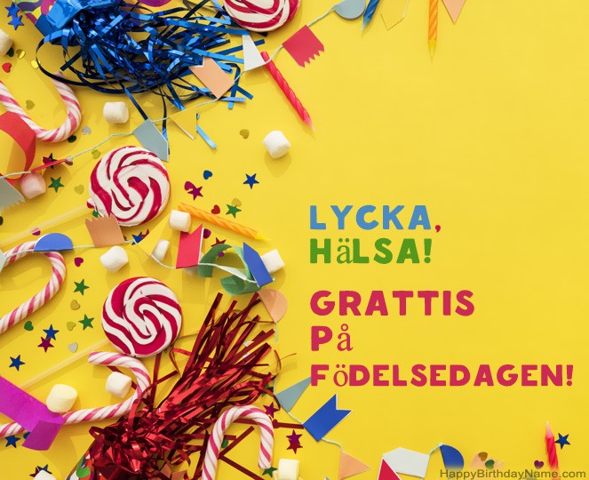 Grattis på födelsedagen