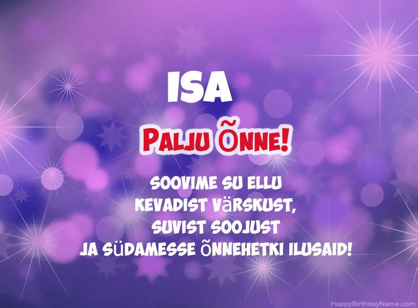 Ilusaid pilte palju õnne sünnipäevaks Isa Ilusaid pilte palju õnne sünnipäevaks Isa