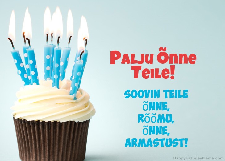 Õnnitleme õnne sünnipäeva puhul