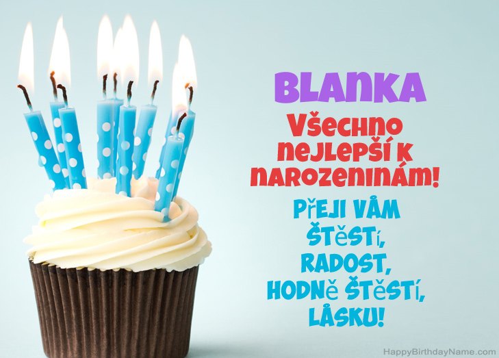 Blahopřejeme k narozeninám Blanka