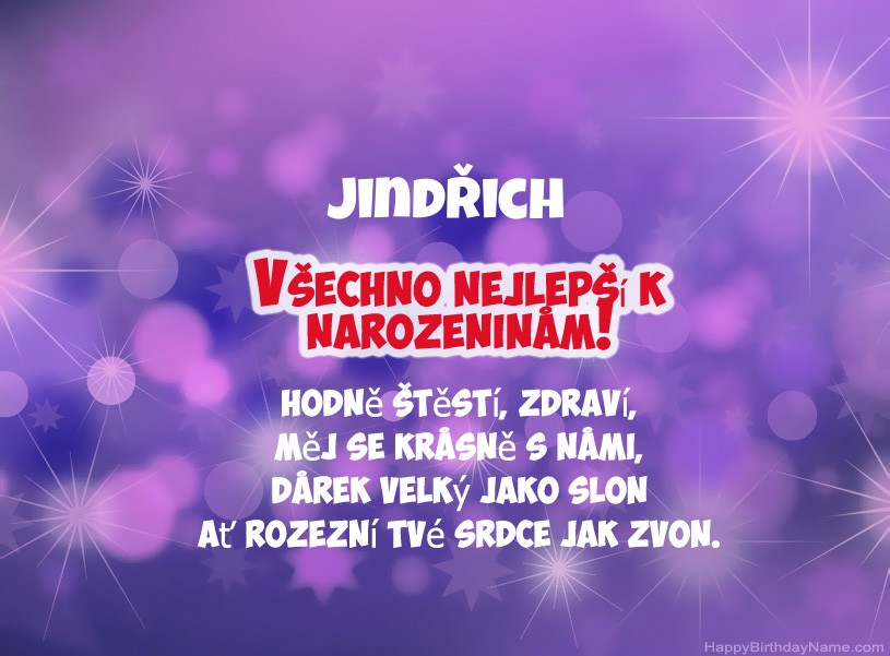Krásné fotografie k narozeninám Jindřich