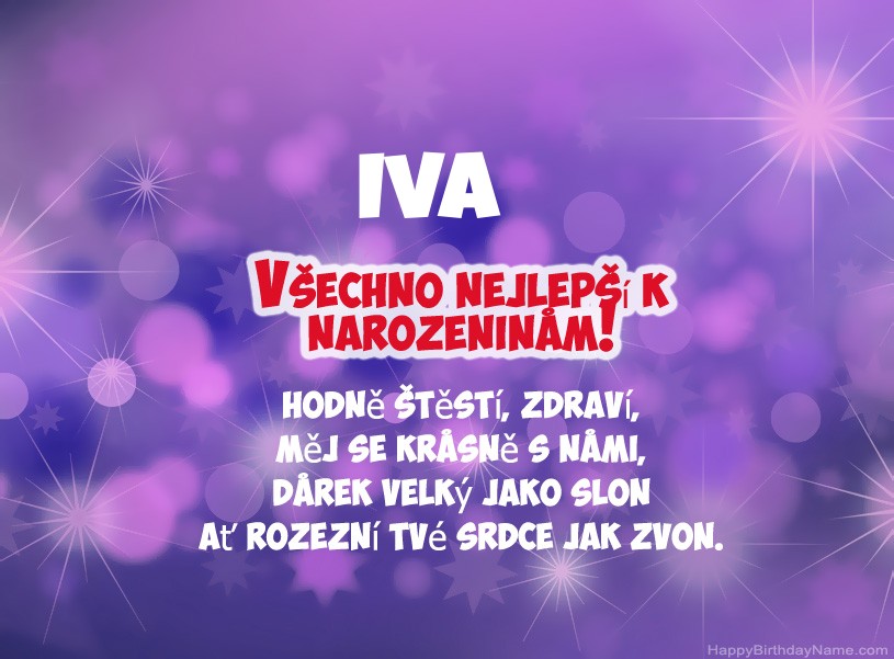 Krásné fotografie k narozeninám Iva