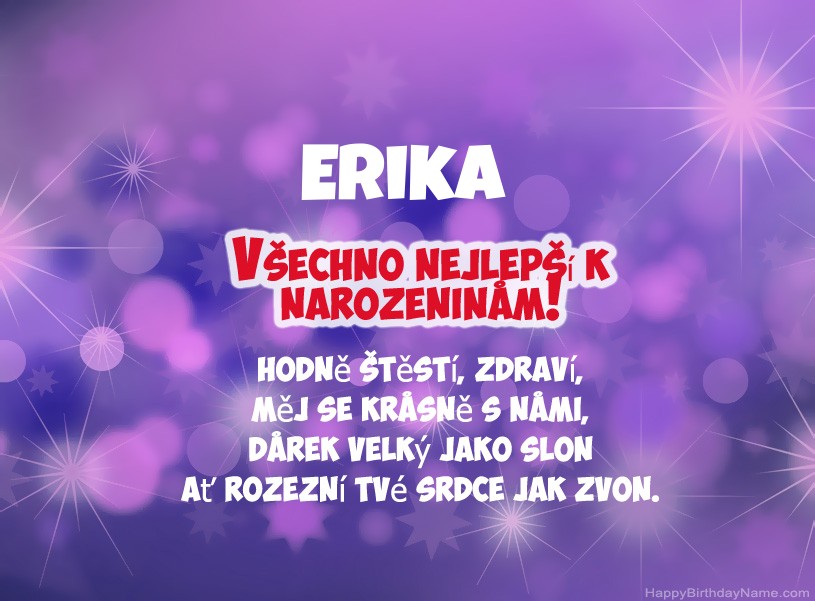 Krásné fotografie k narozeninám Erika