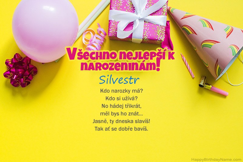 Všechno nejlepší k narozeninám Silvestr v próze Všechno nejlepší k narozeninám Silvestr v próze