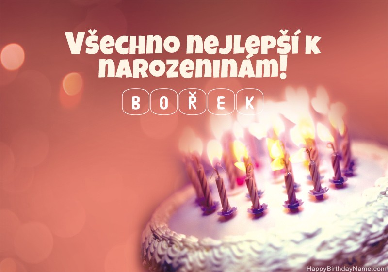 Všechno nejlepší k narozeninám Bořek obrázky Všechno nejlepší k narozeninám Bořek obrázky