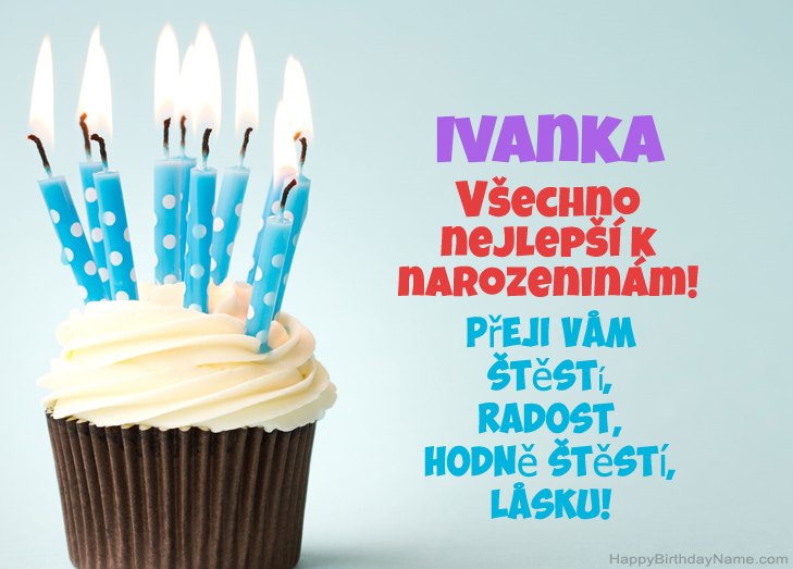 Blahopřejeme k narozeninám Ivanka