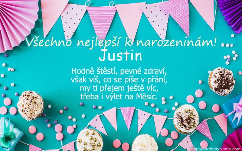 Všechno nejlepší k narozeninám Justin, Krásné obrázky