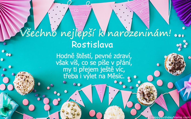 Všechno nejlepší k narozeninám Rostislava, Krásné obrázky