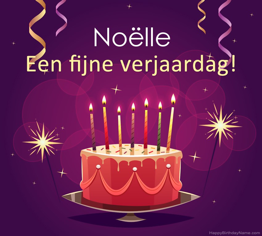 Grappige groeten voor fijne verjaardag Noëlle-foto