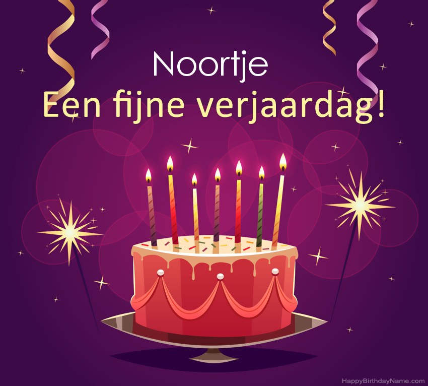Grappige groeten voor fijne verjaardag Noortje-foto