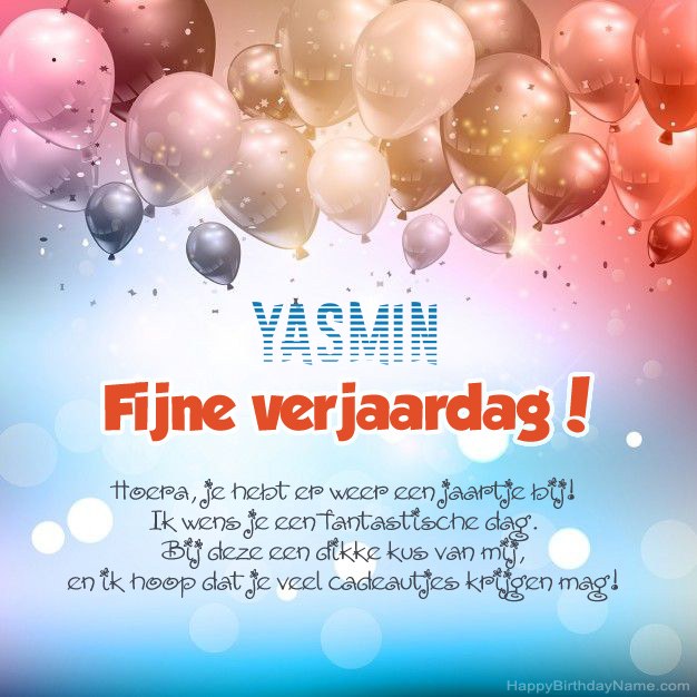 Gedichten op verjaardag voor Yasmin Gedichten op verjaardag voor Yasmin