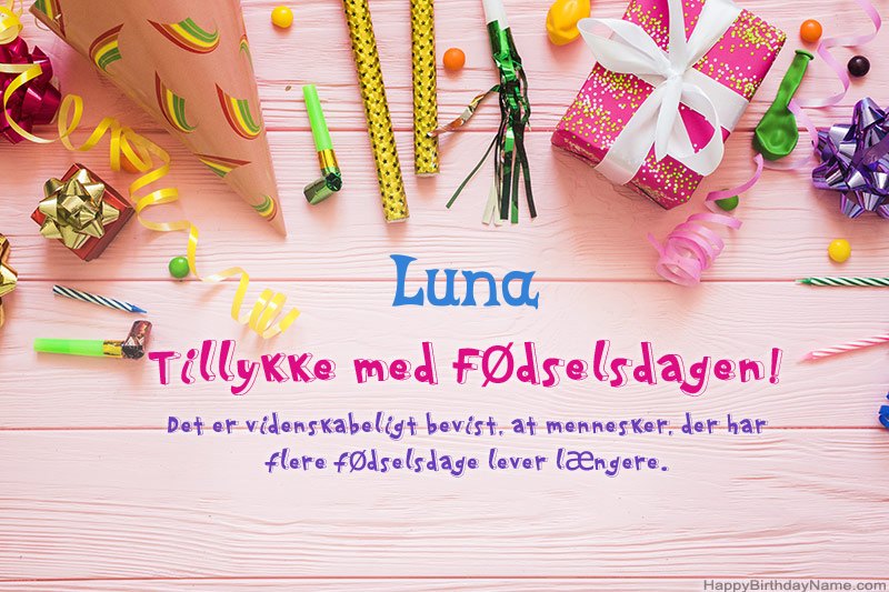 Download gratulerer med fødselsdagen Luna gratis