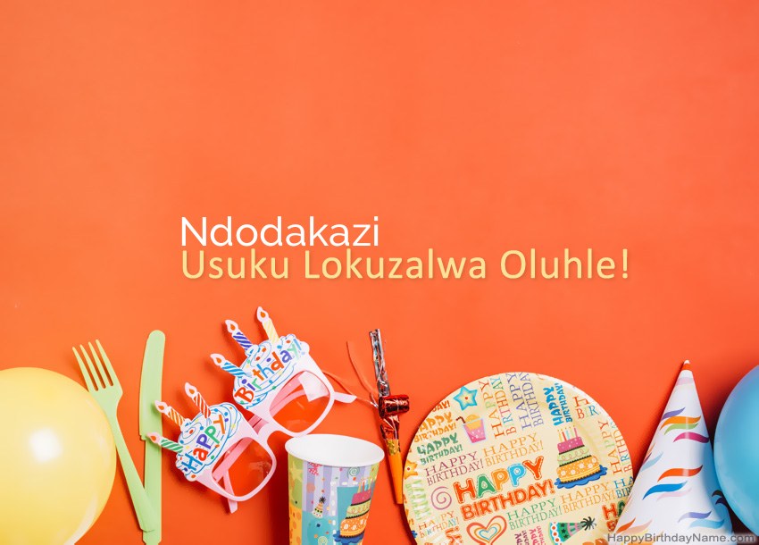 Amakhadi oSuku lwe-Ndodakazi Happy Birthday